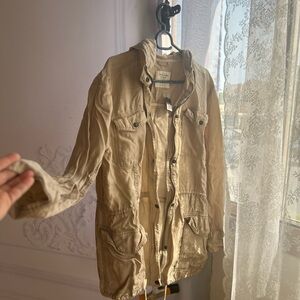 Abercrombie & Fitch Beige Outerwear
